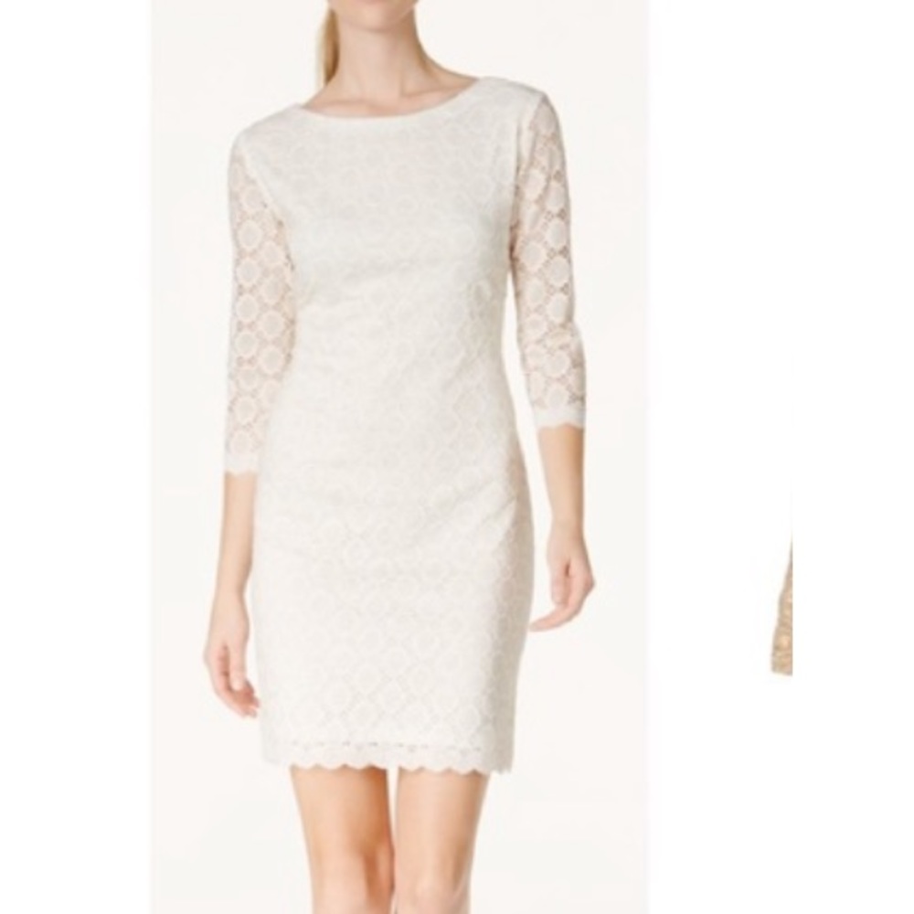 Ronni Nicole Ladies Size XXLARGE NWT Ivory Lace Dress